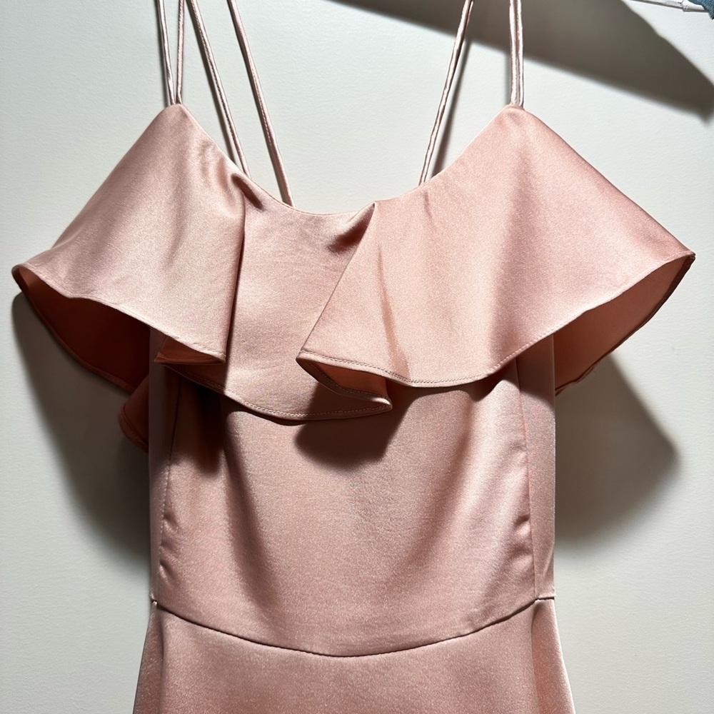 Ruffled Fit and Flare DressEndless Rose NEVWR WORN - Picture 6 of 6